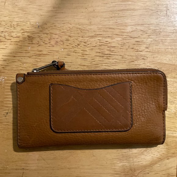 Burberry Leather Wallet Tan - Picture 1 of 6